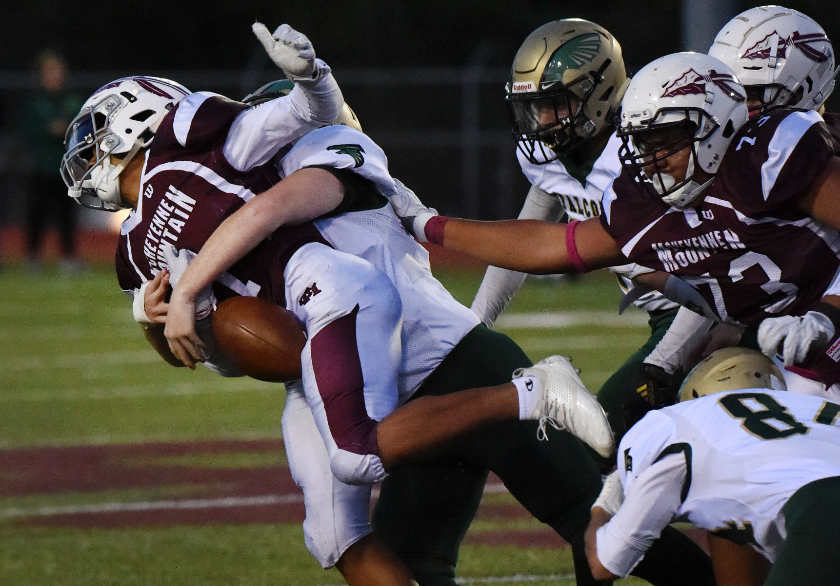 PHOTOS: Cheyenne Mountain Indians (19) Falcon High School Falcons (22)